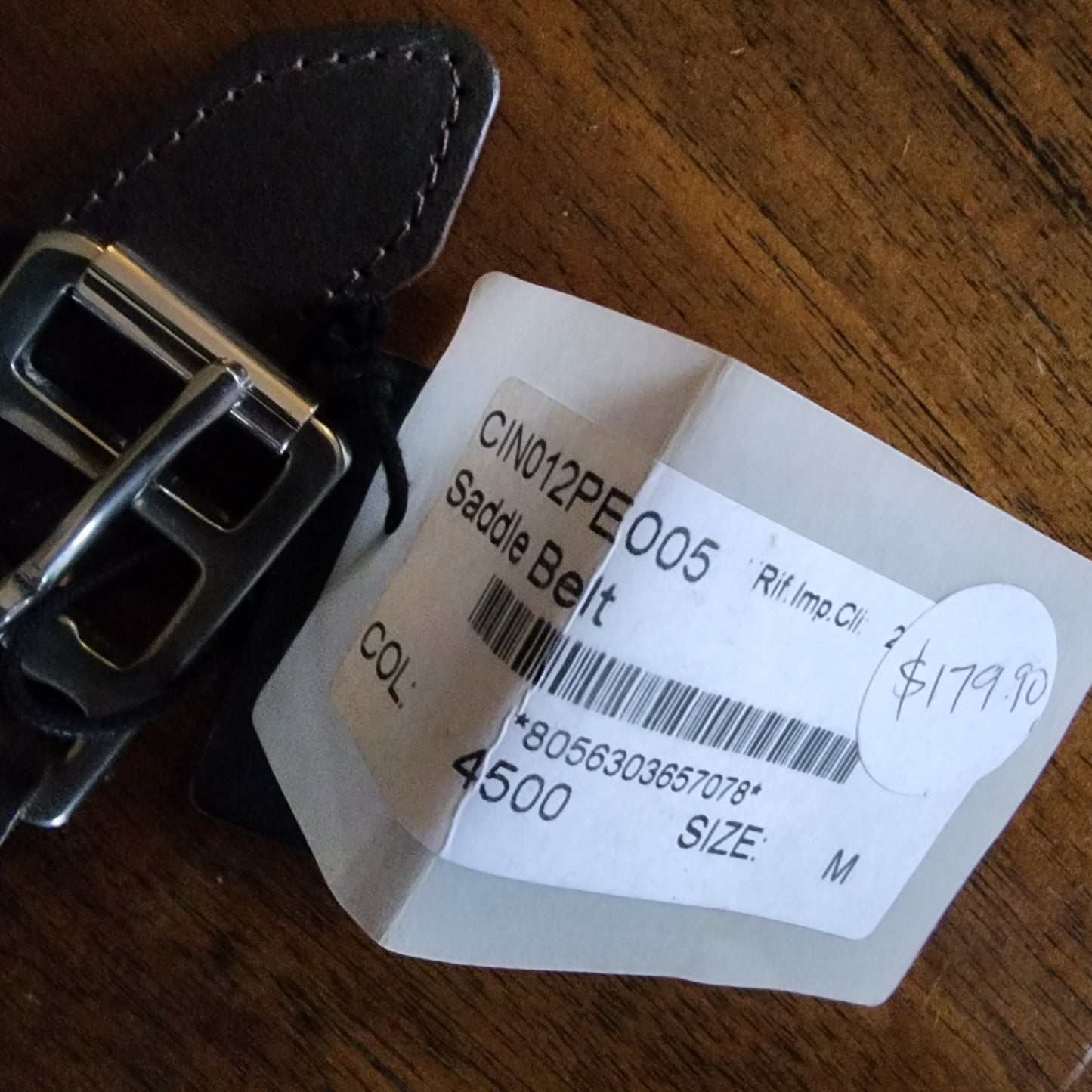 Cavalleria Toscana men's belt size M