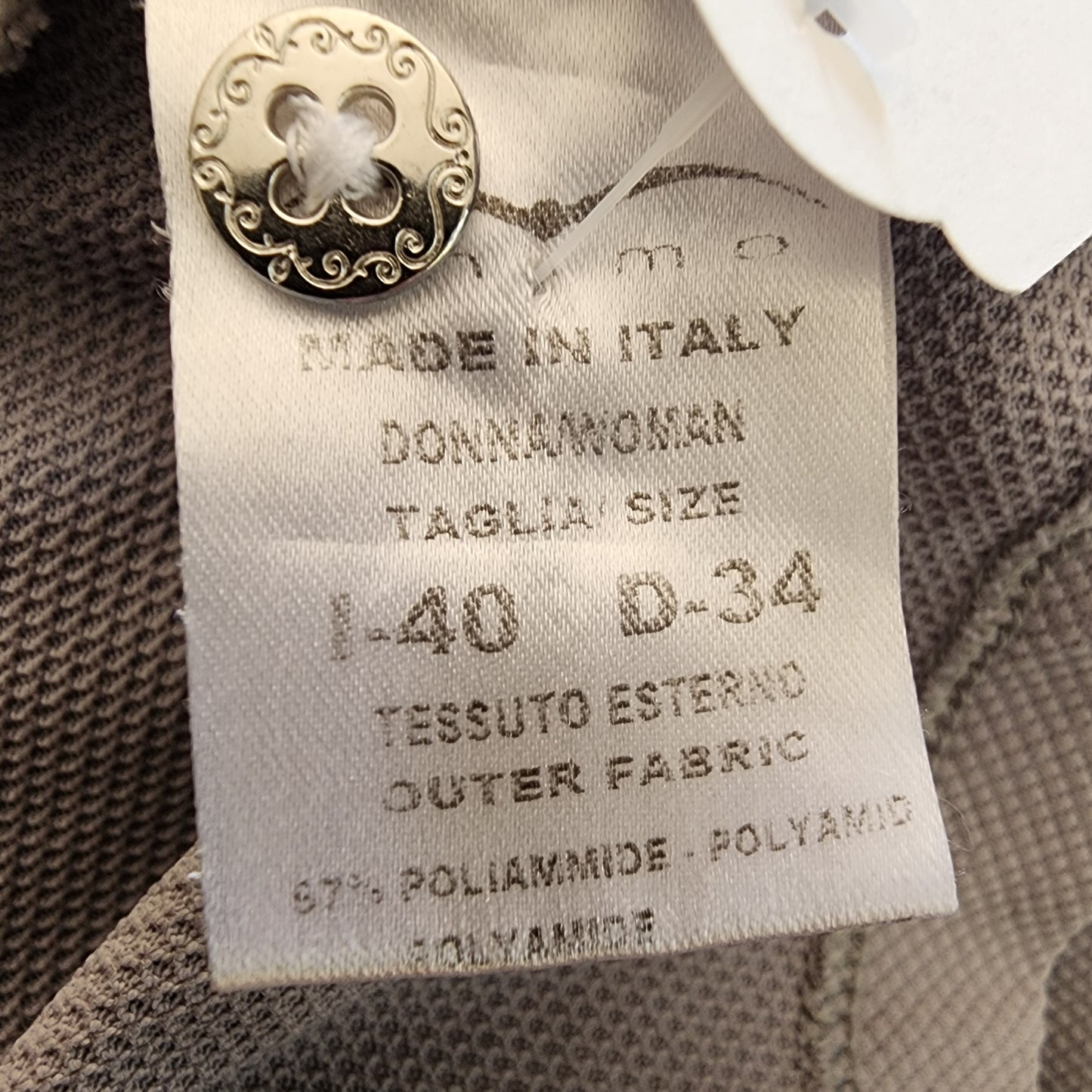 Animo show shirt, ladies 8, grey, pre-loved