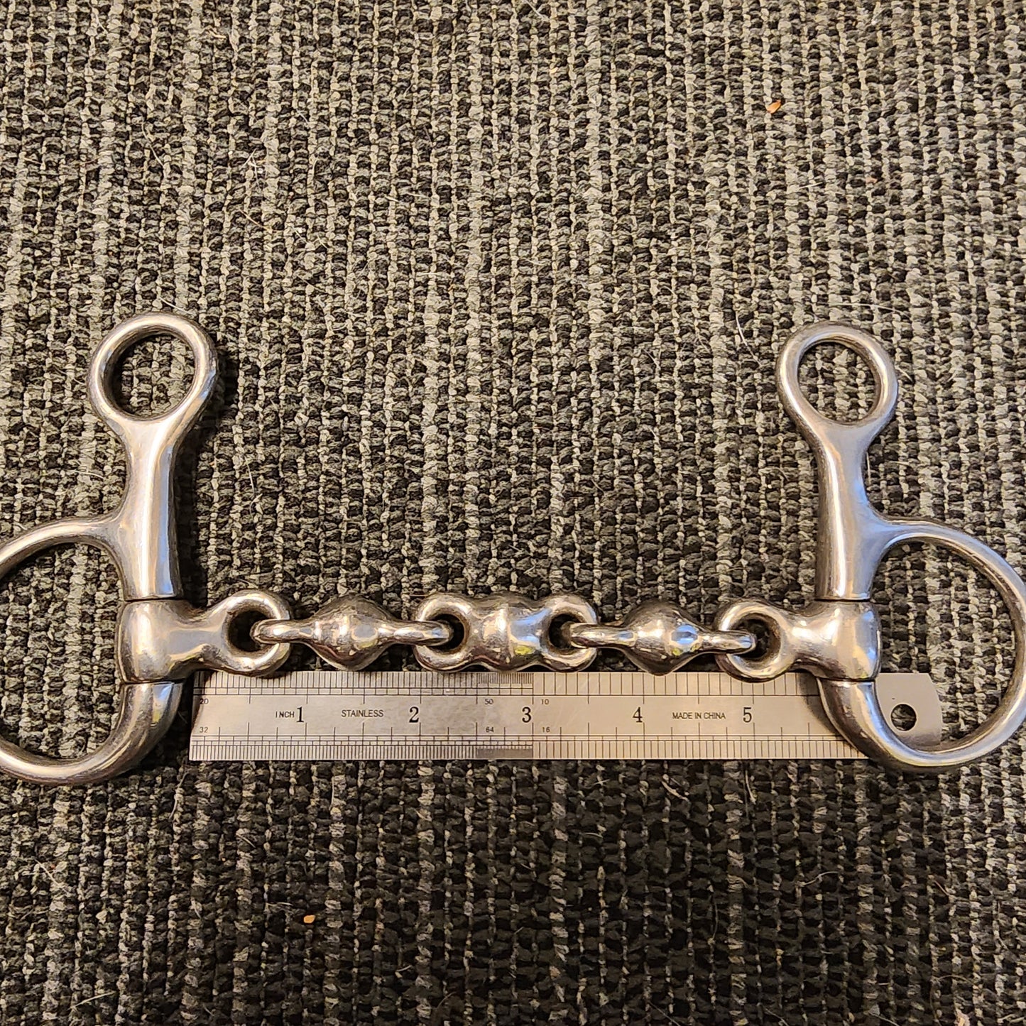 Hanging cheek waterford bit 5.5". Pre-loved