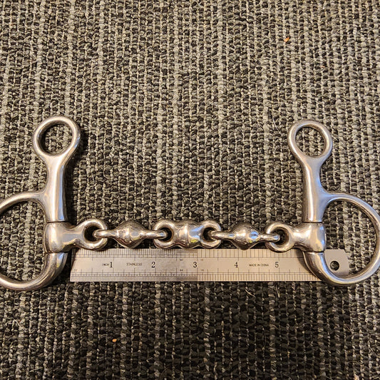 Hanging cheek waterford bit 5.5". Pre-loved
