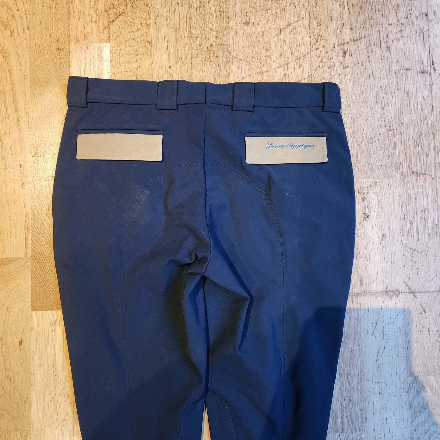 Sarm Hippique mens navy breeches size UK 32. Pre loved