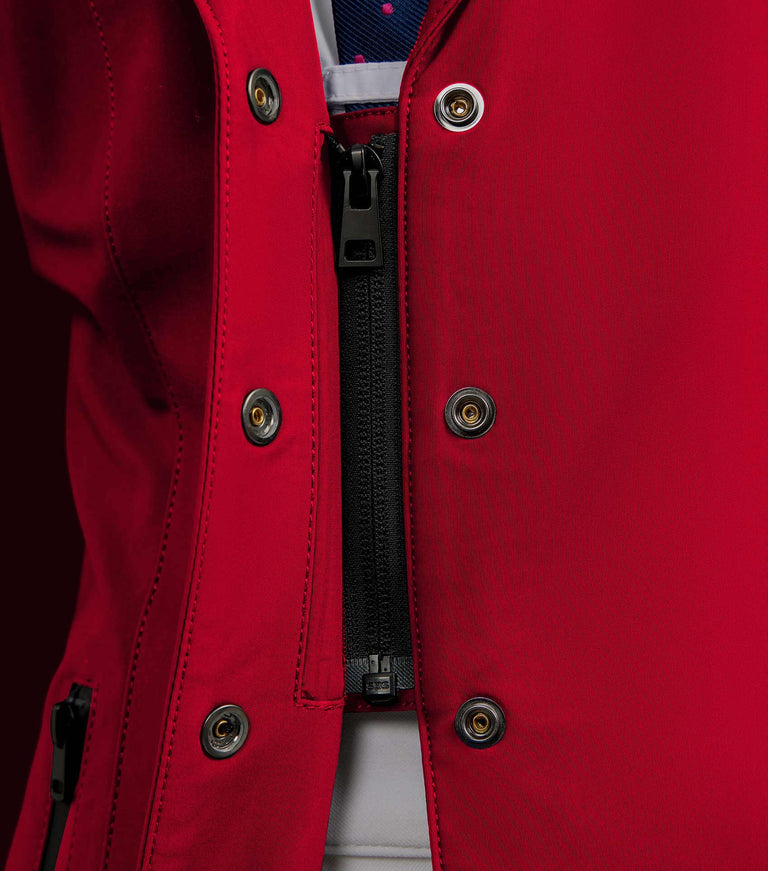 Premier Equine Evinco Girls Competition Jacket - London Red