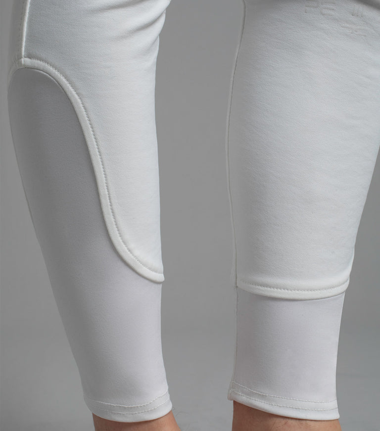 Premier Equine Santino Men's Gel Knee Riding Breeches (white, navy, walnut)