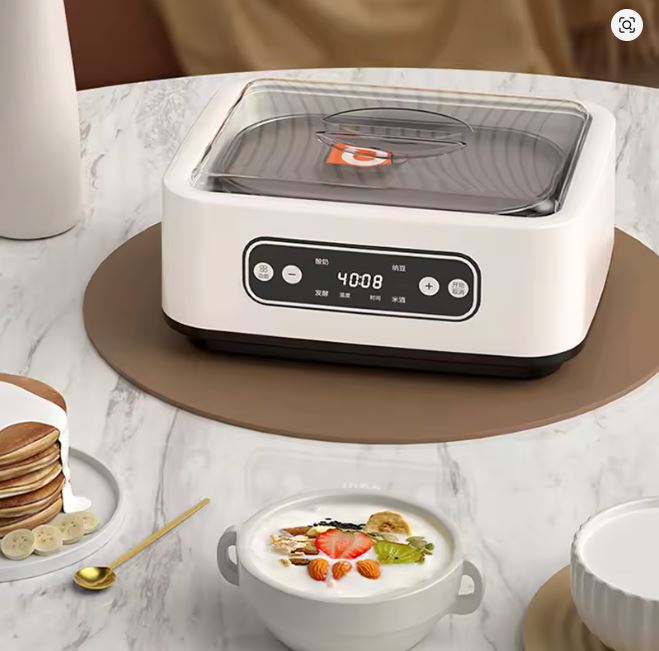 ETS 1.4L Automatic Yogurt (yoghurt) Maker (includes stainless steel inner bowl and 9 glass cups)