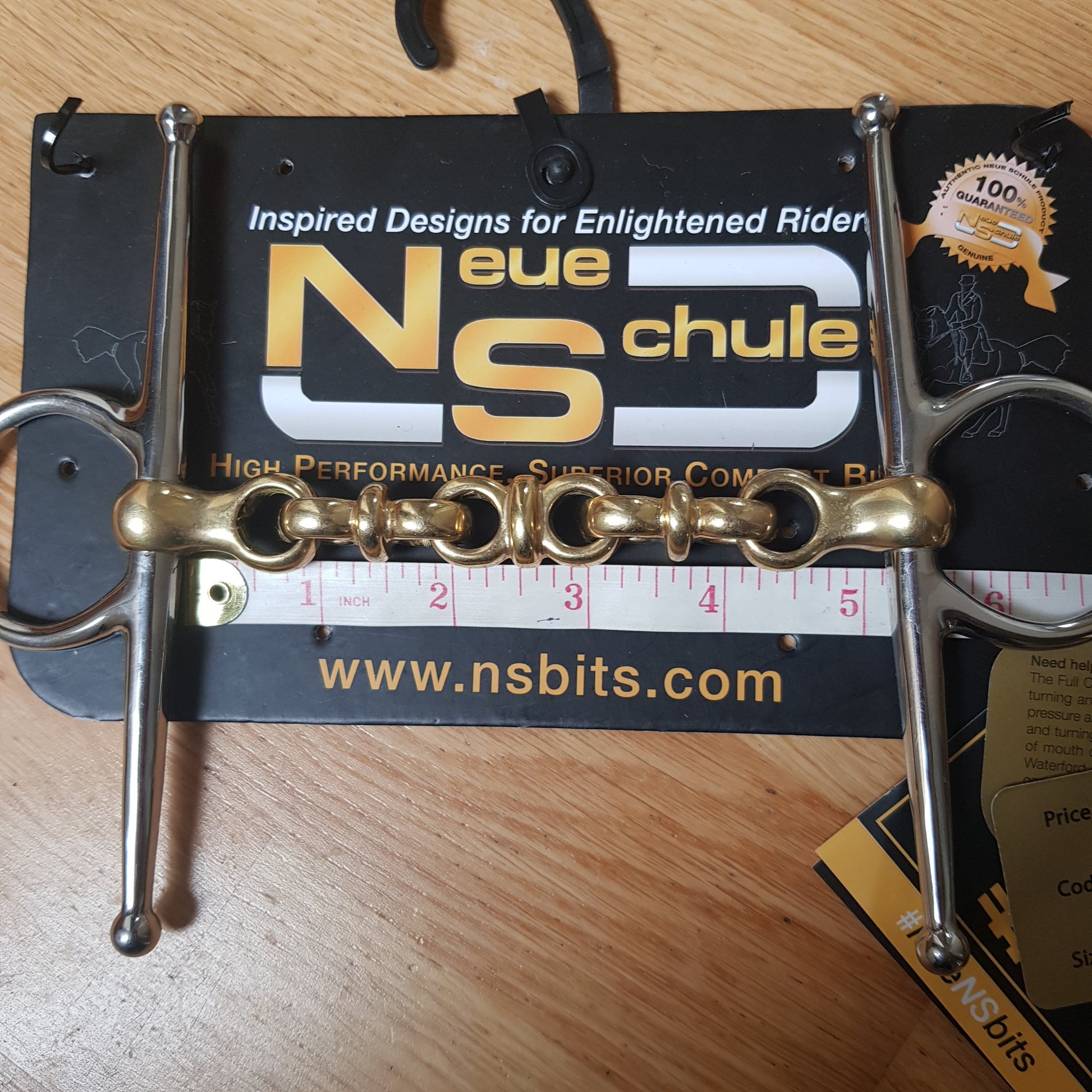 Neue Schule Waterford Full Cheek (fulmer) bit - Robyn's Tack Room