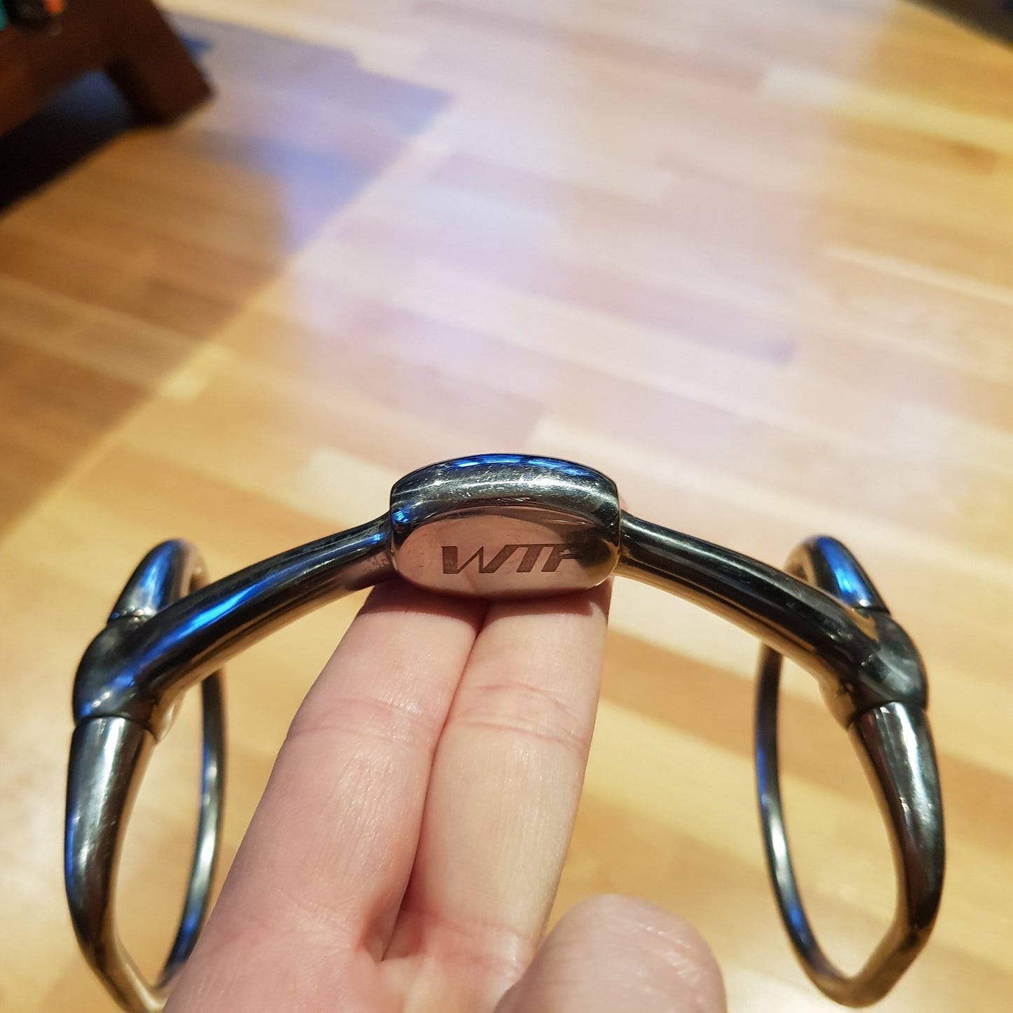Winning Tongue Plate (WTP) locking eggbutt bit 5" - Robyn's Tack Room