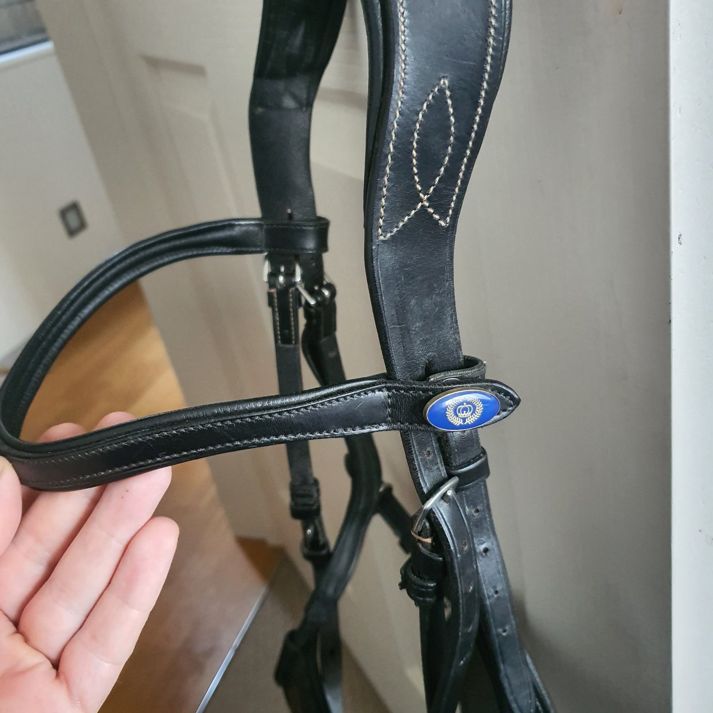PS of Sweden black High Jump bridle full size (size 3)