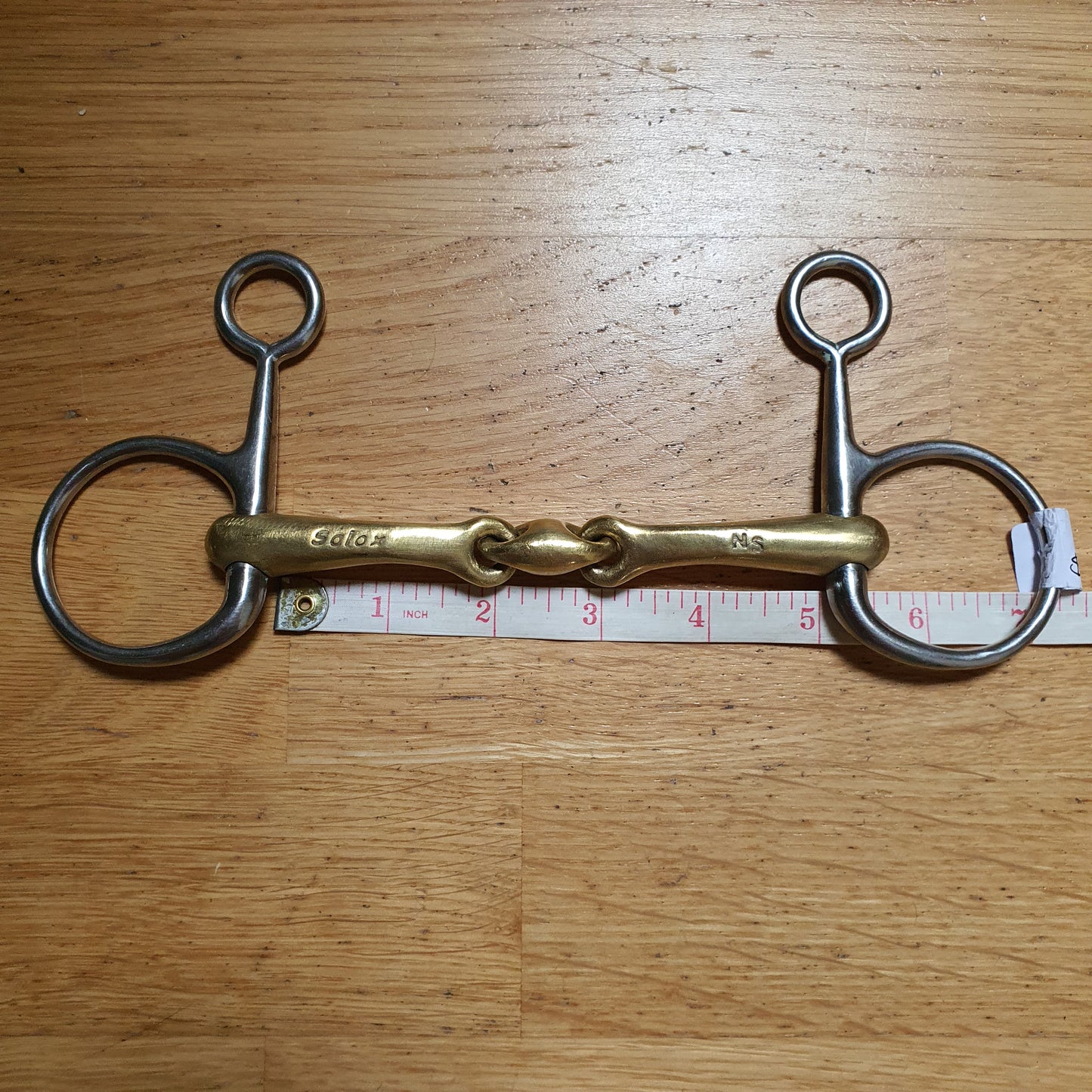 Neue Schule Tranz Angled Lozenge Baucher bit (Hanging cheek / Drop cheek)