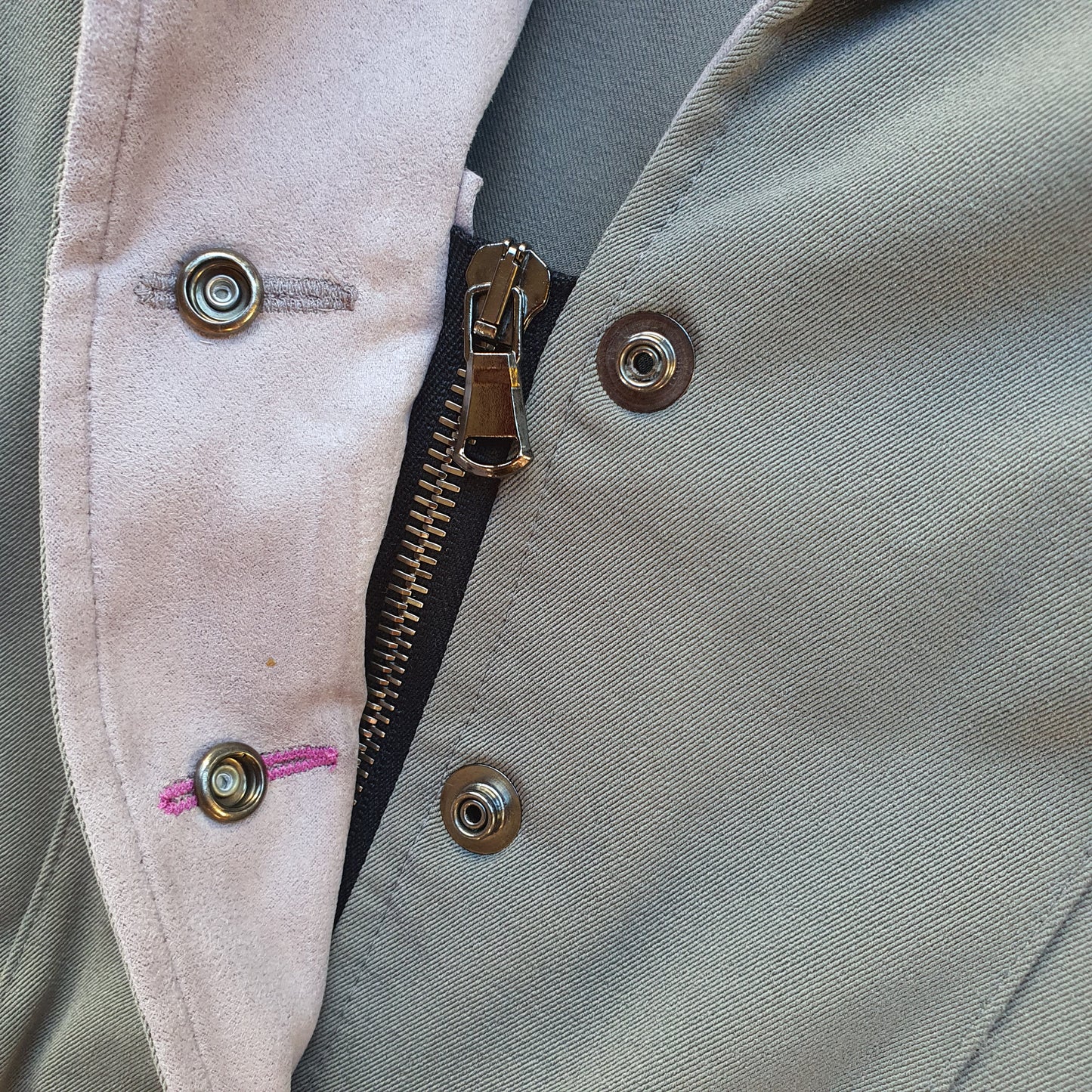 Animo grey show jacket girls age 10