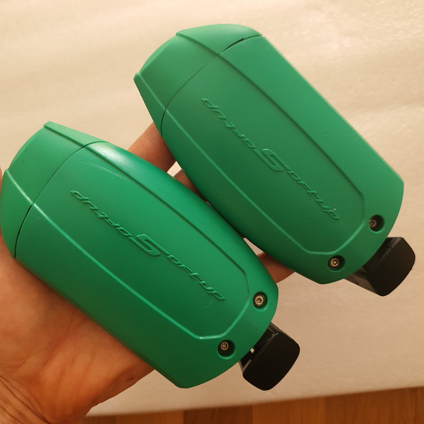 Free Jump green Soft Up Pro stirrups