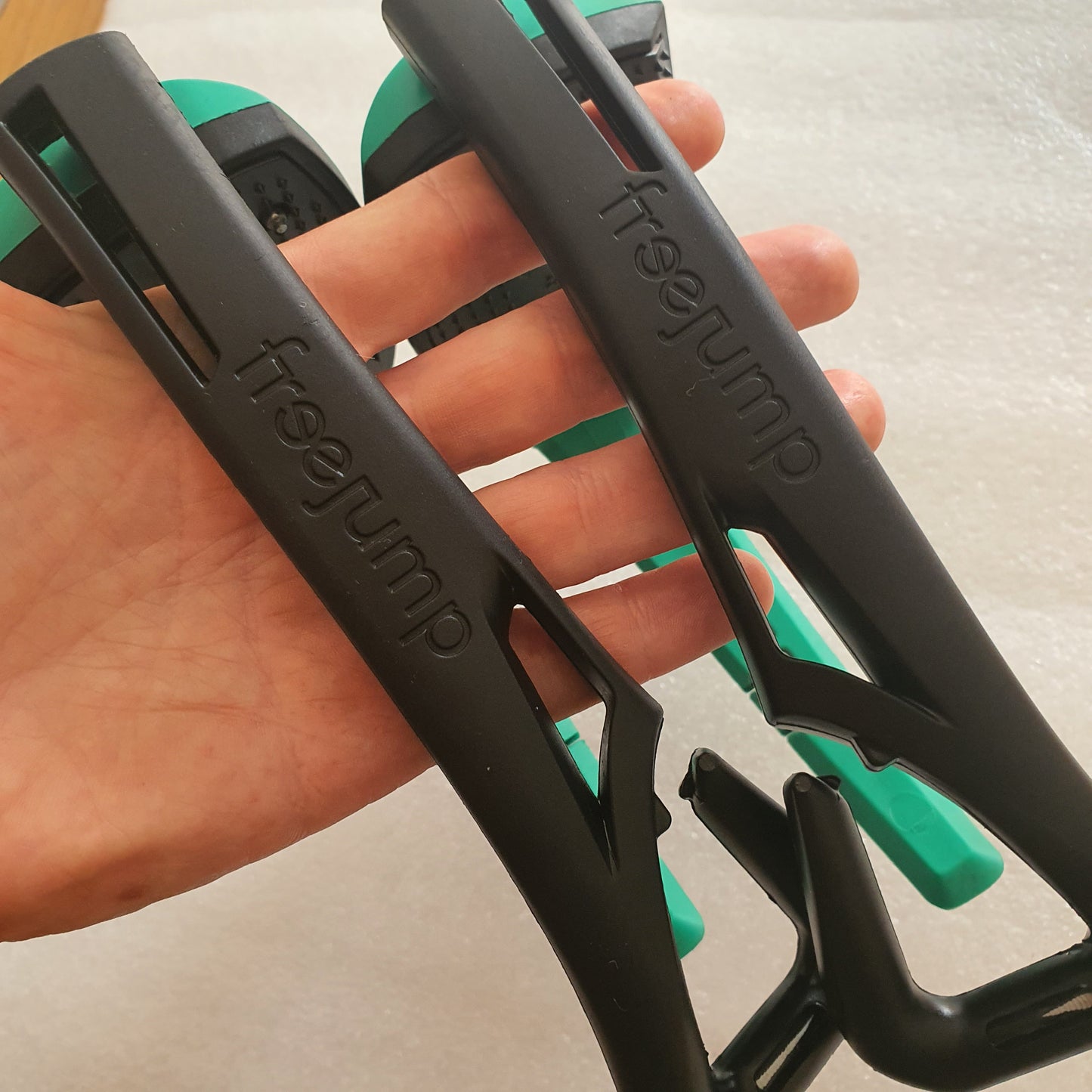 Free Jump green Soft Up Pro stirrups