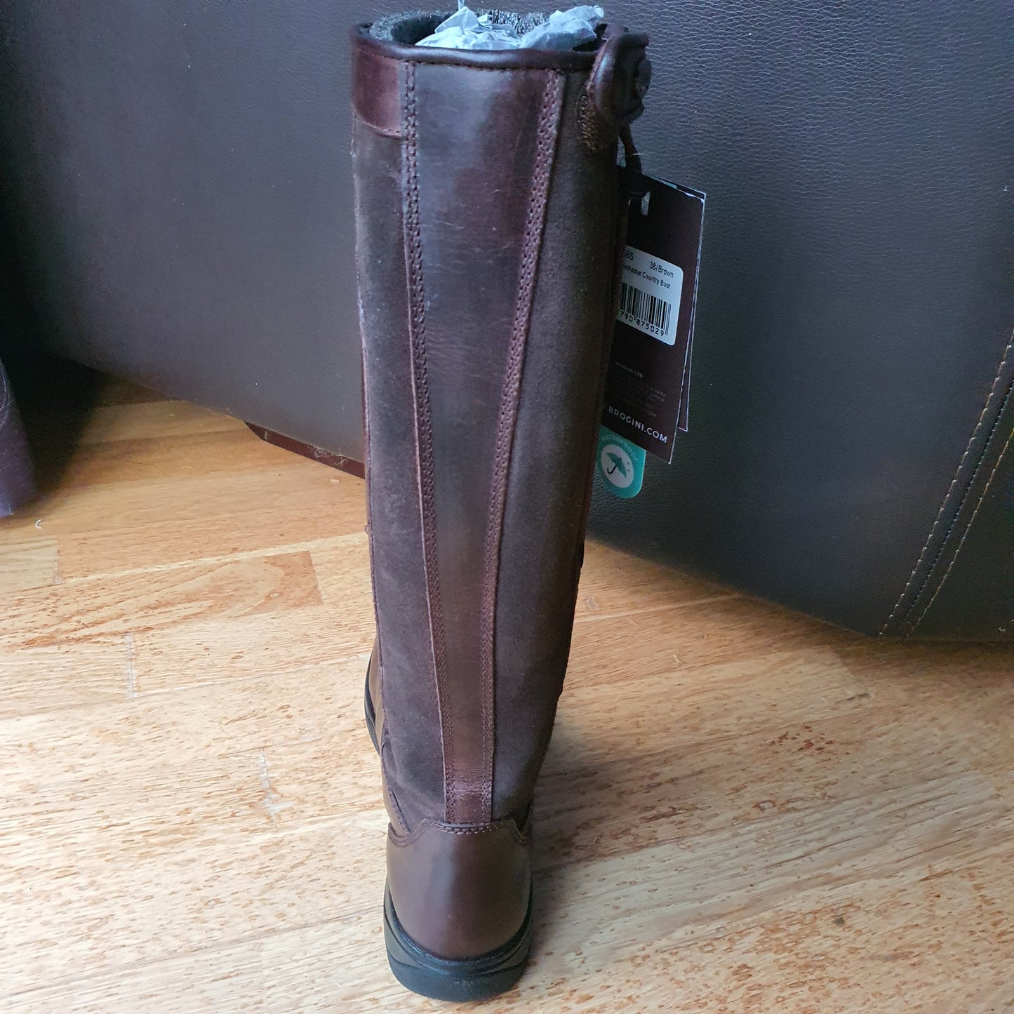 Brogini Ladies Monte Cervino Country Boots - Brown
