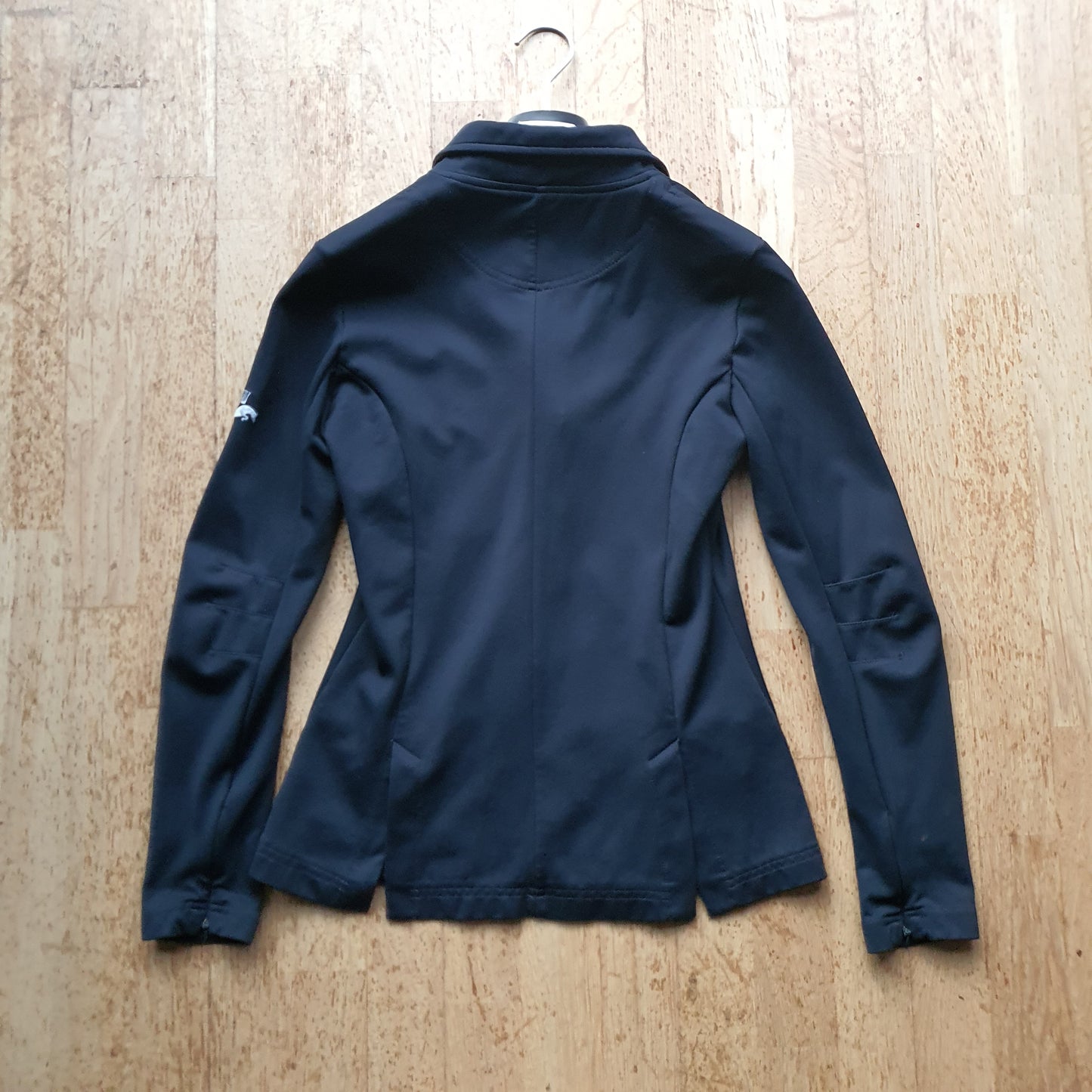 Spooks navy show jacket with blue detail ladies size 8 (Size S)