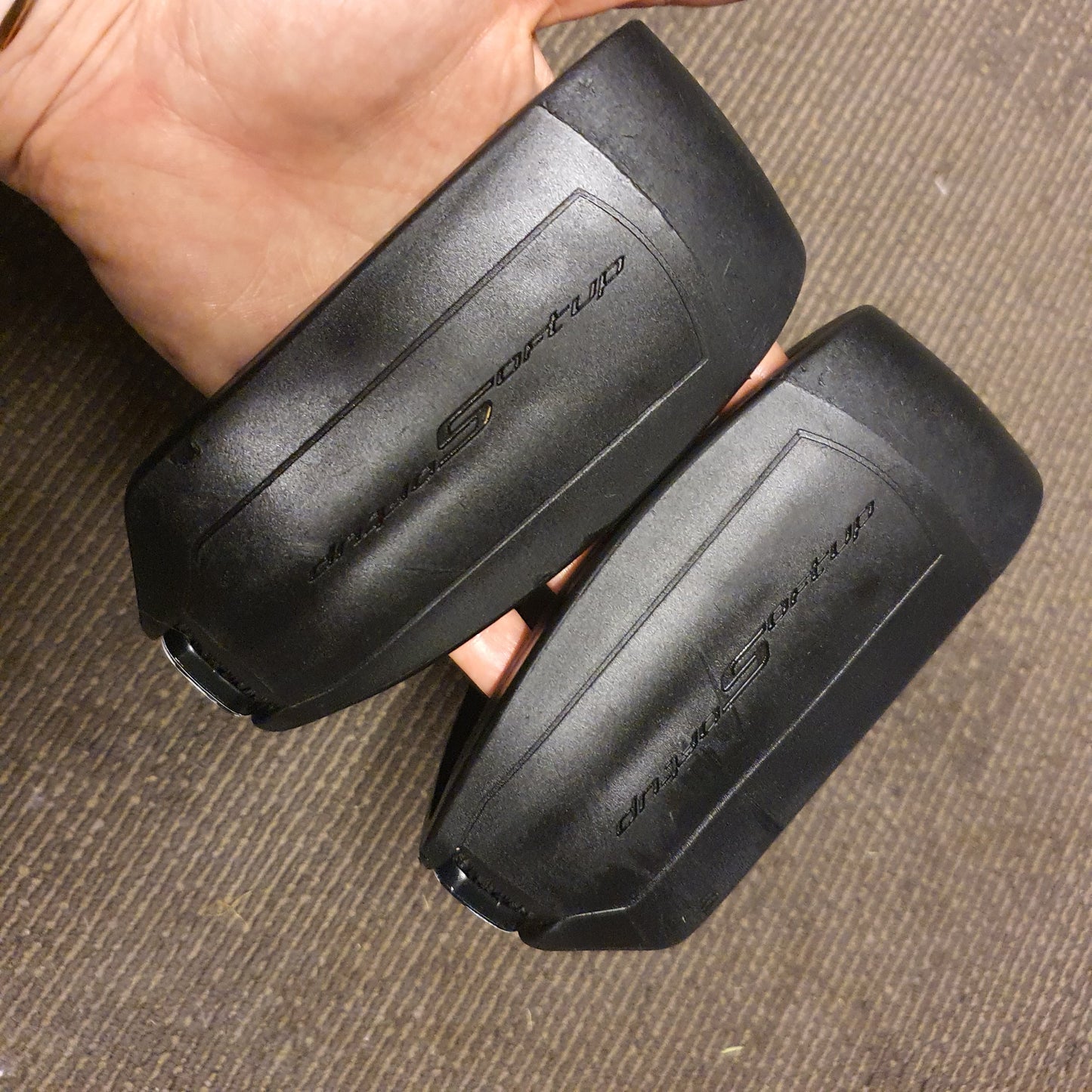 Free Jump black Soft Up Lite stirrups