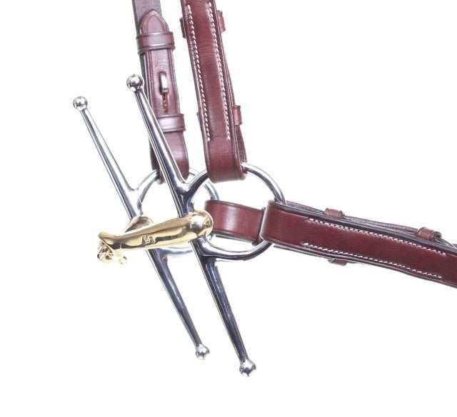 Neue Schule Tranz Angled Lozenge Full Cheek (Fulmer) bit - Robyn's Tack Room