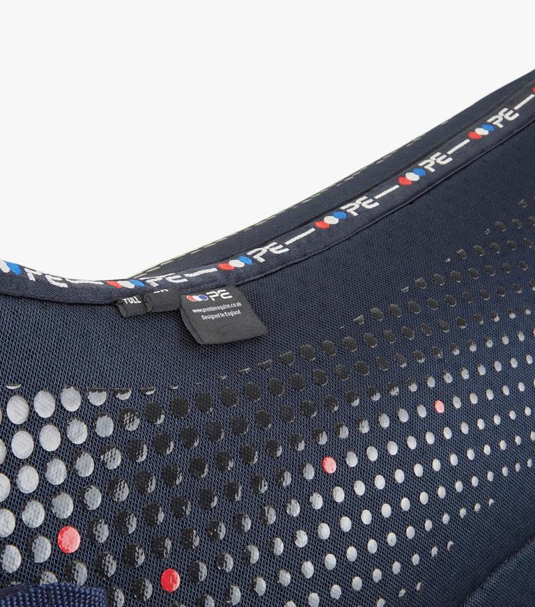 Premier Equine Close Contact Airtechnology Anti Slip Dressage Square saddle pad
