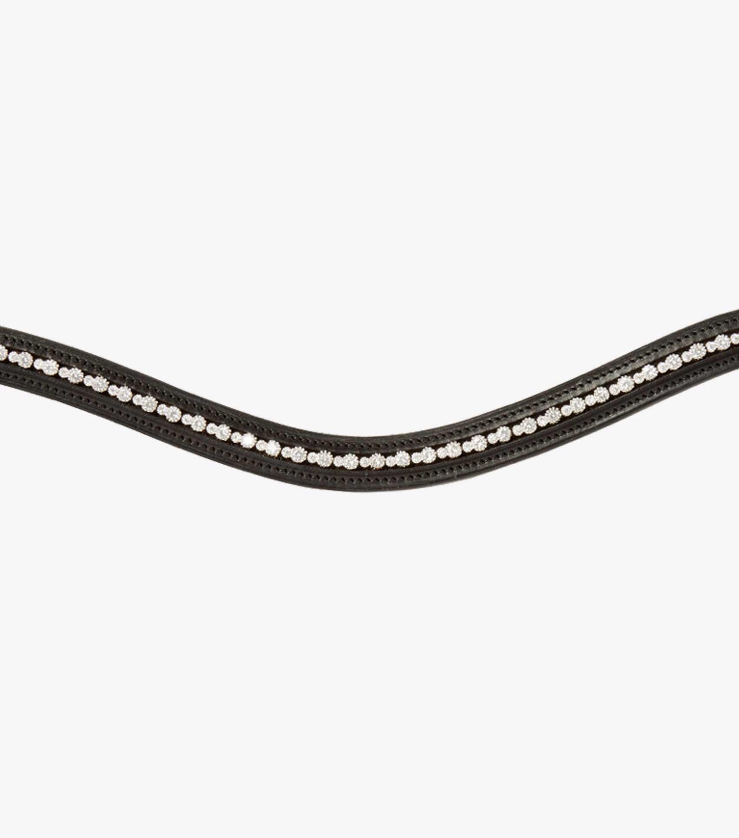 Premier Equine Bergamo Shaped Diamante Browband