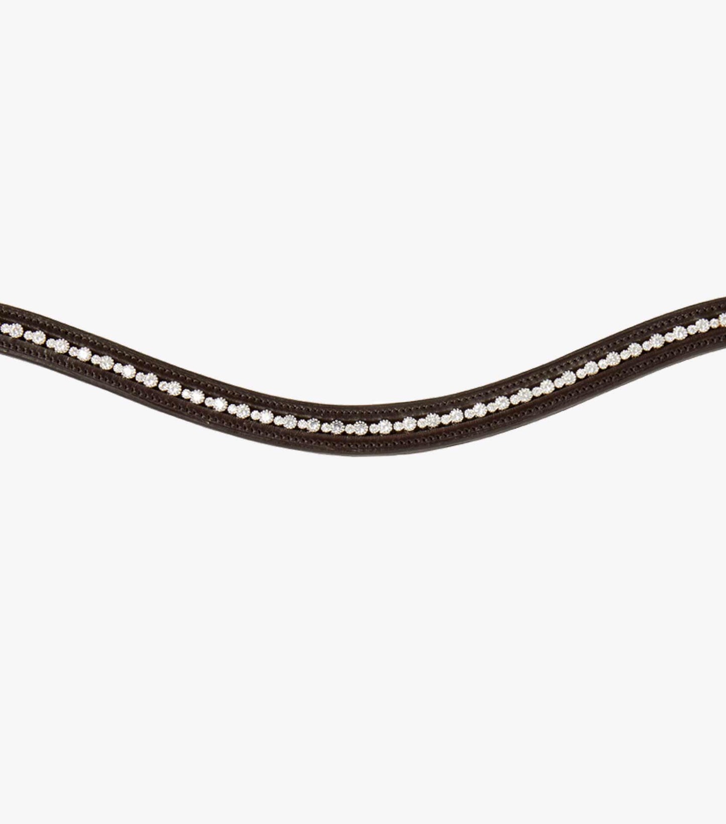Premier Equine Bergamo Shaped Diamante Browband