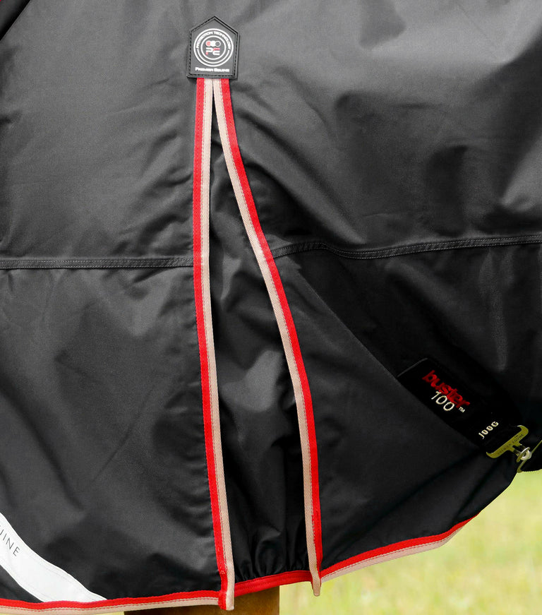 Premier Equine Buster 100g Turnout Rug with Snug Fit Neck Cover