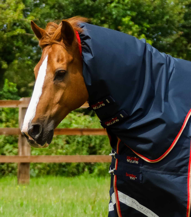 Premier Equine Buster 100g Turnout Rug with Snug Fit Neck Cover