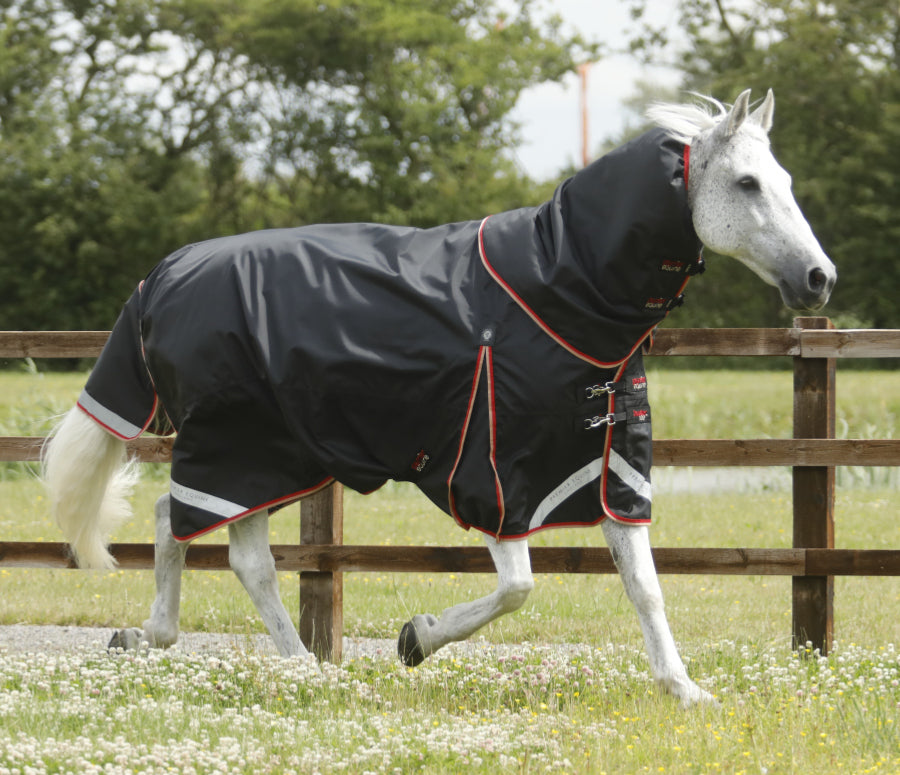 Premier Equine Buster 100g Turnout Rug with Snug Fit Neck Cover
