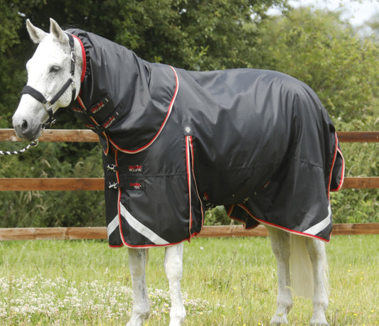 Premier Equine Buster 100g Turnout Rug with Snug Fit Neck Cover