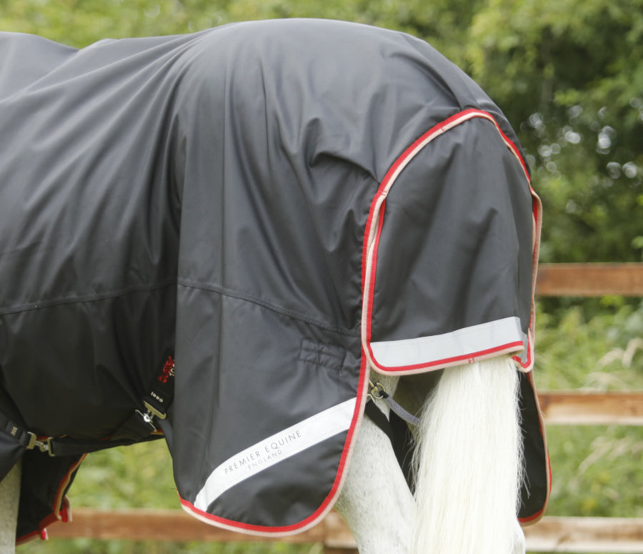 Premier Equine Buster 100g Turnout Rug with Snug Fit Neck Cover