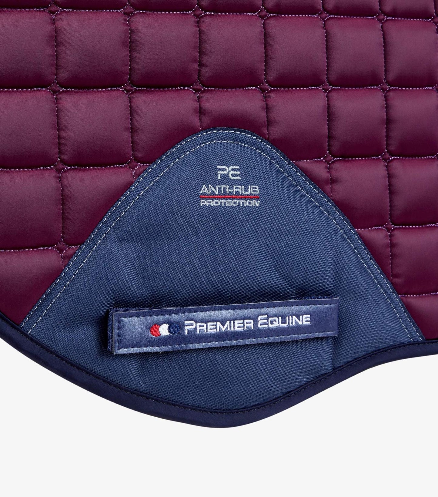 Premier Equine Capella Close Contact Merino Wool GP/Jump Square Saddle Pad