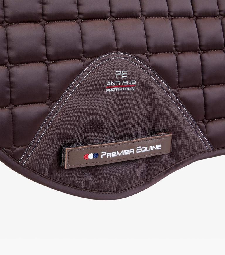 Premier Equine Capella Close Contact Merino Wool GP/Jump Square Saddle Pad