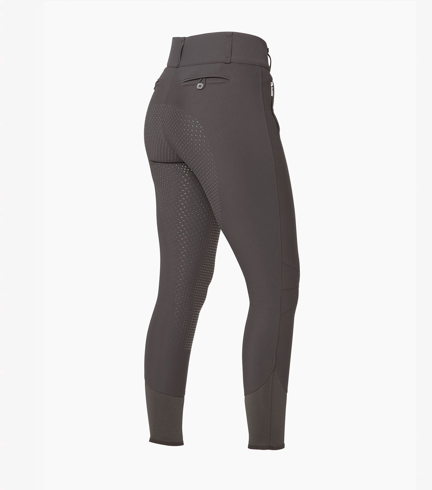 Premier Equine Carapello Ladies Full Seat Gel Riding Breeches - navy, brown, black, grey