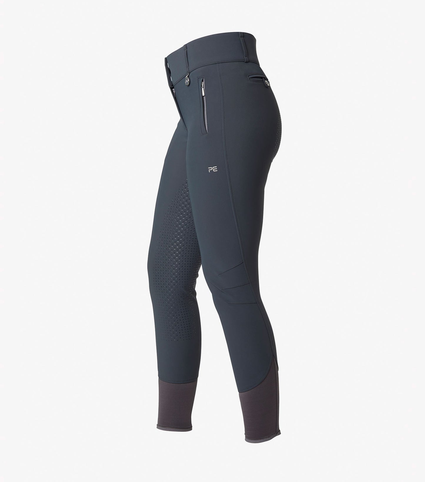 Premier Equine Carapello Ladies Full Seat Gel Riding Breeches - navy, brown, black, grey