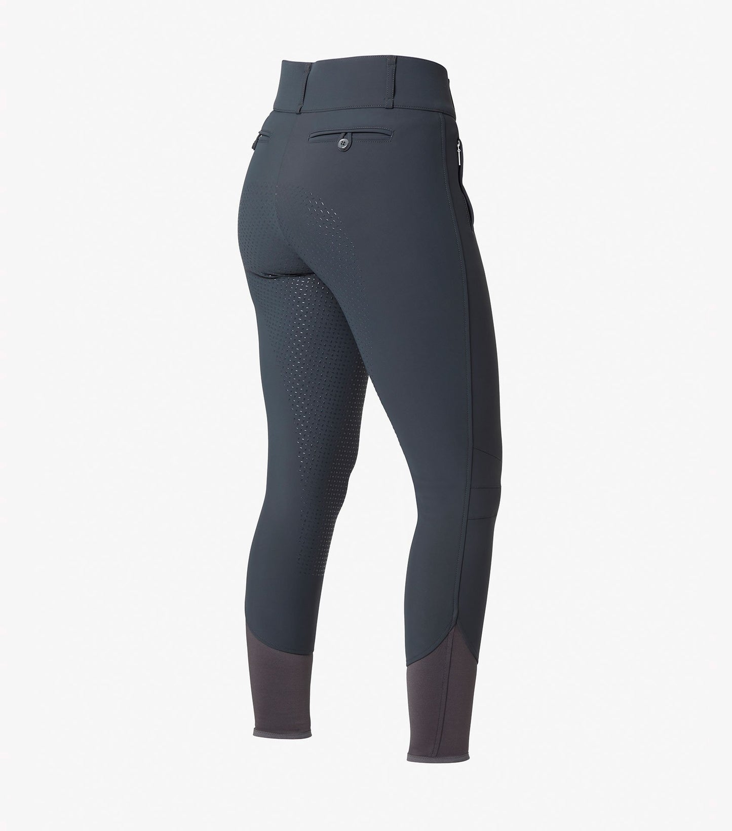 Premier Equine Carapello Ladies Full Seat Gel Riding Breeches - navy, brown, black, grey