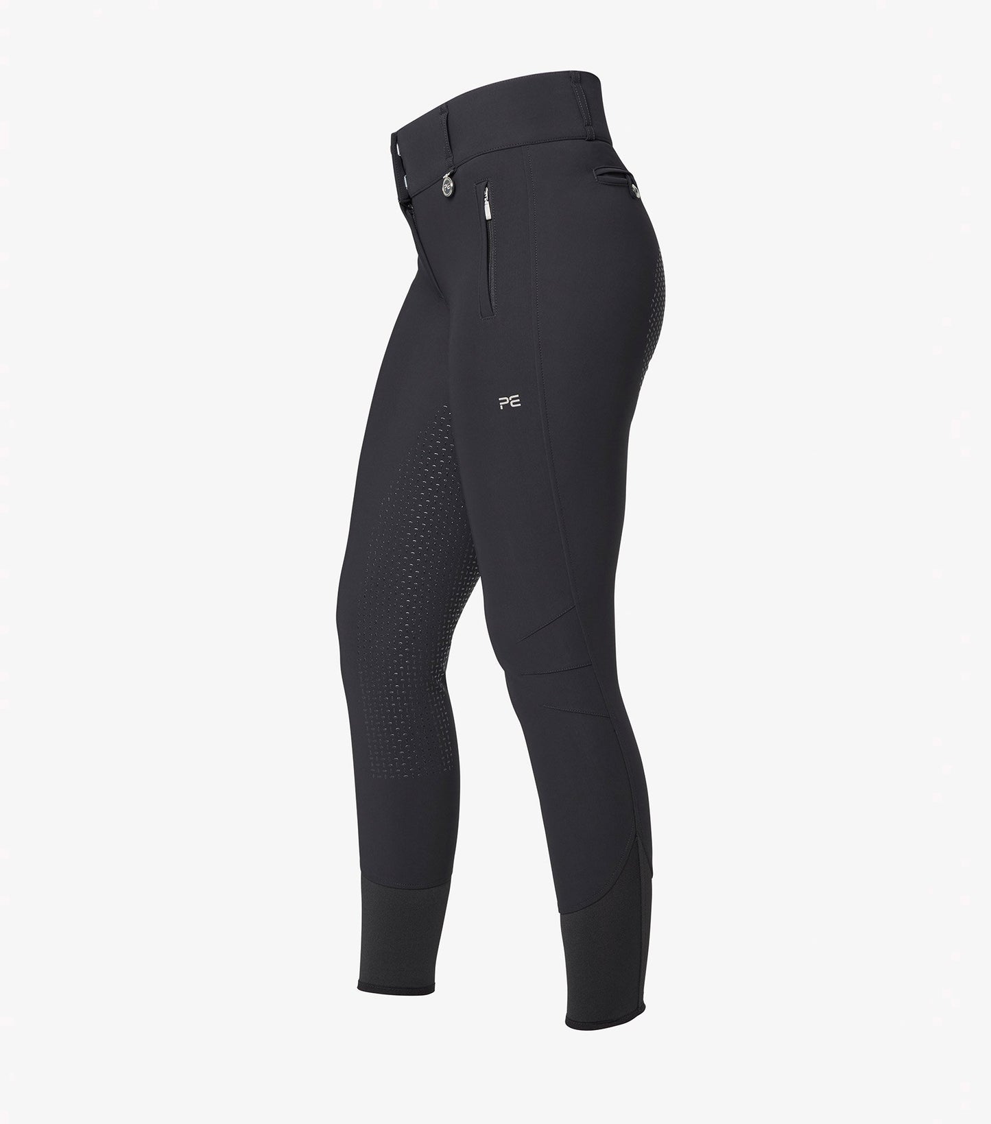 Premier Equine Carapello Ladies Full Seat Gel Riding Breeches - navy, brown, black, grey