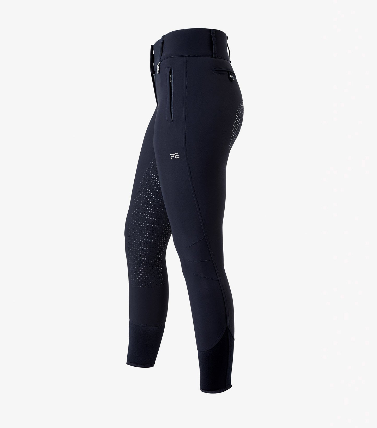 Premier Equine Carapello Ladies Full Seat Gel Riding Breeches - navy, brown, black, grey