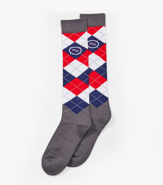 Premier Equine Adults Thick Winter Socks (Classic Check)