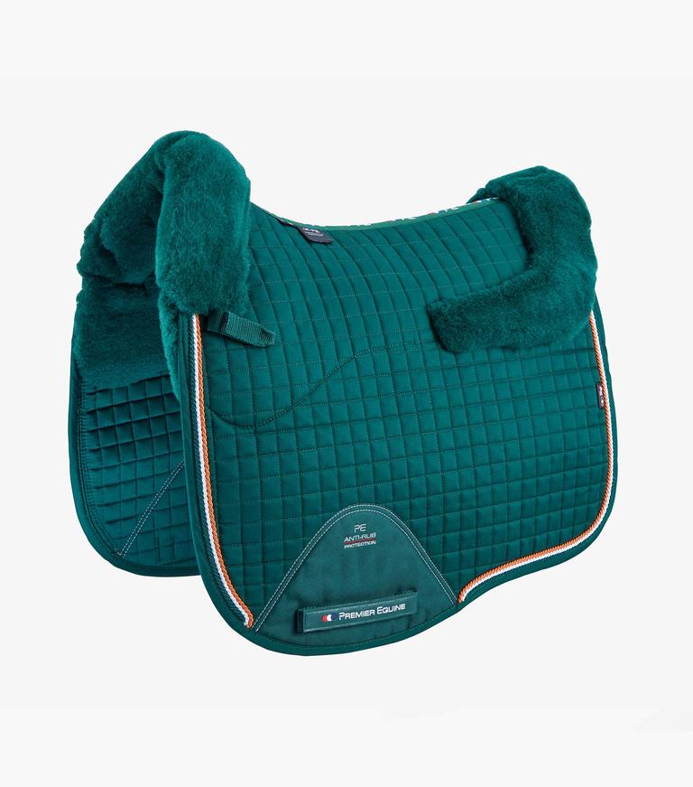 Premier Equine Close Contact Merino Wool European Saddle Pad - Dressage Square - full size