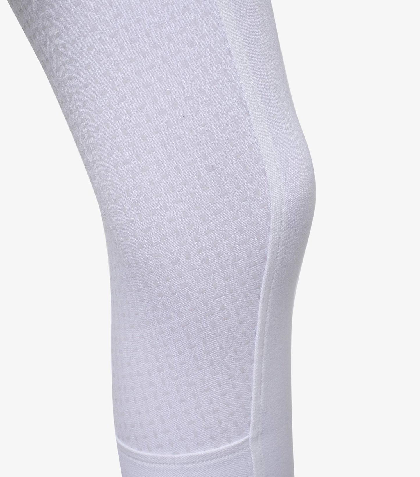 Premier Equine Delta Ladies Full Seat Gel Riding Breeches - white