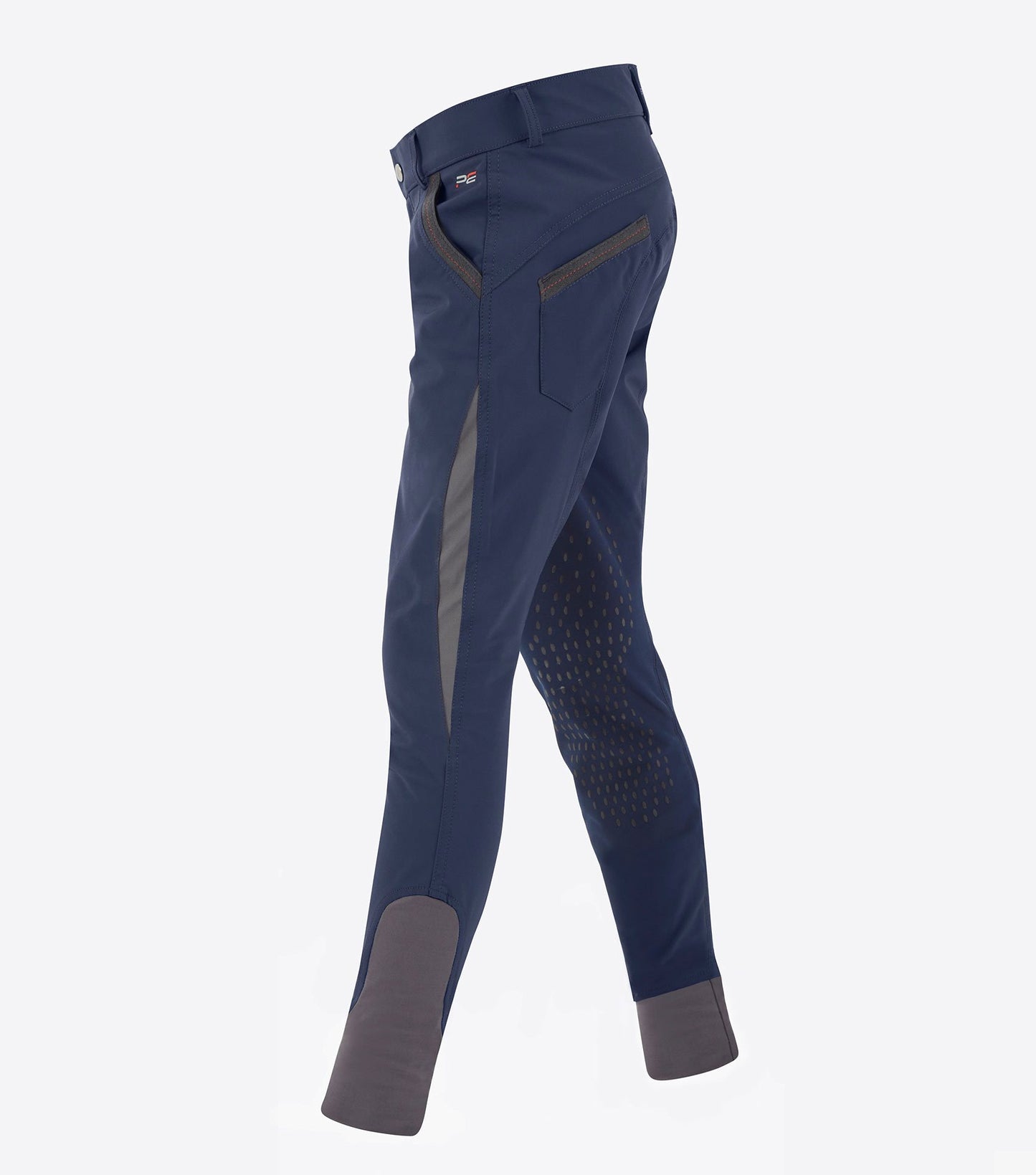 Premier Equine Gando Boys Gel Knee Riding Breeches (Navy)