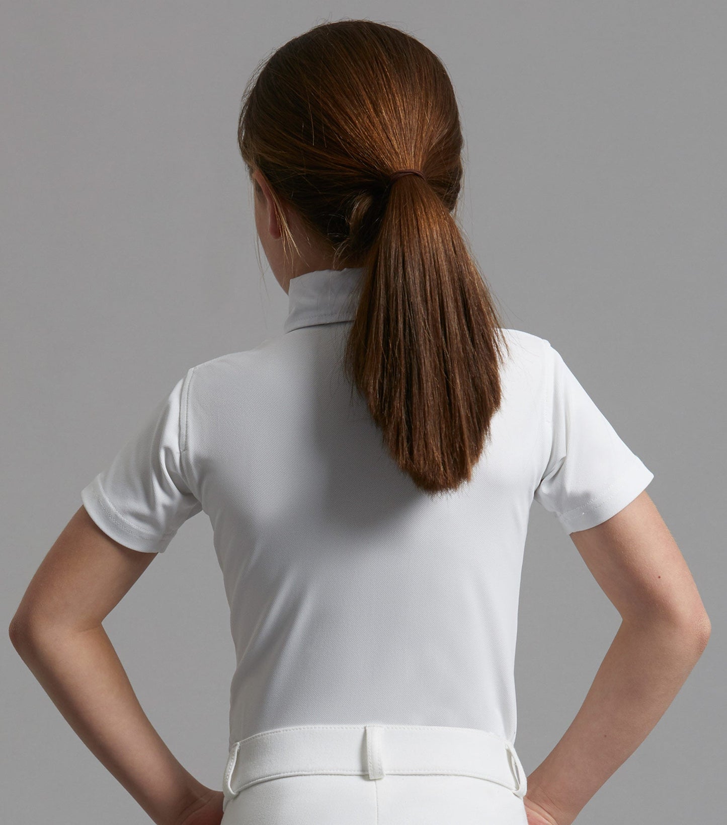 Premier Equine Luciana Girls Short Sleeve Show Shirt