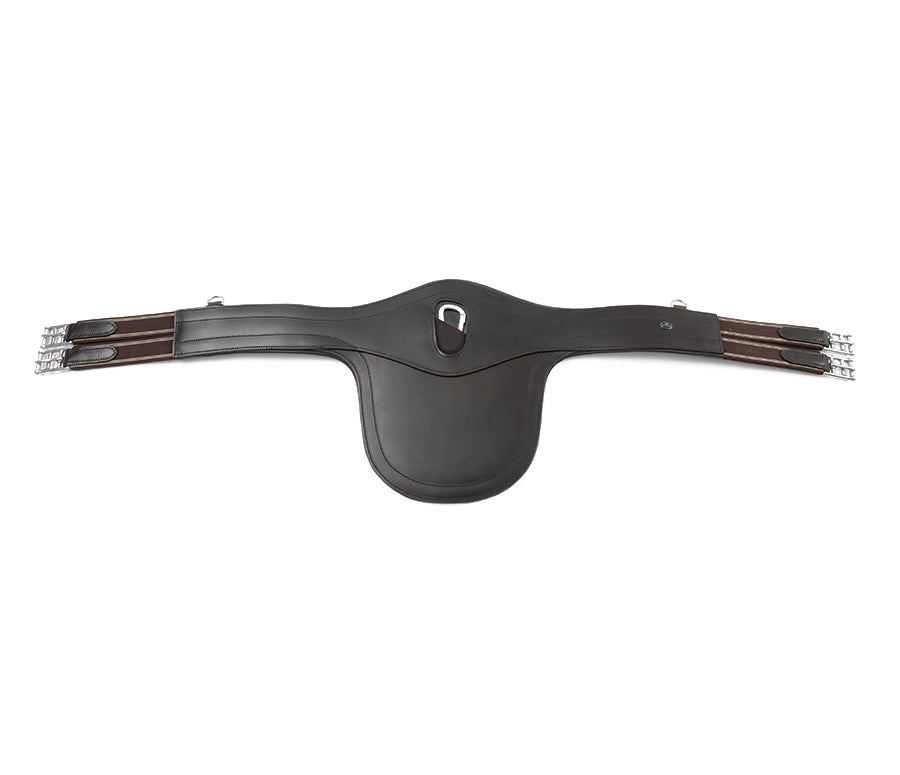 Premier Equine Lizzano Anatomic Leather Stud Girth (available in brown and in black)