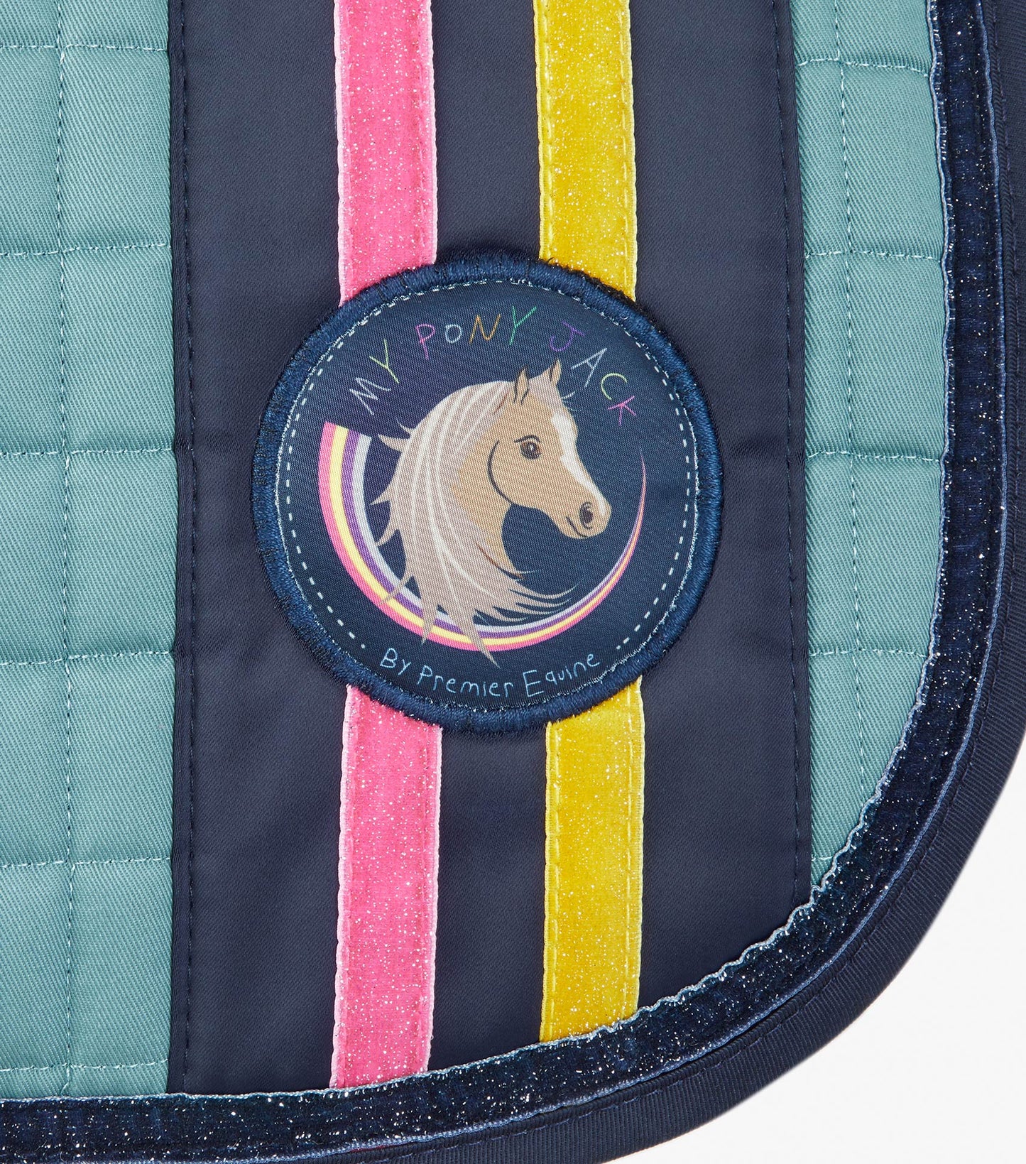 Premier Equine My Pony Jack Cotton GP/Jump Glitter Saddle Pad