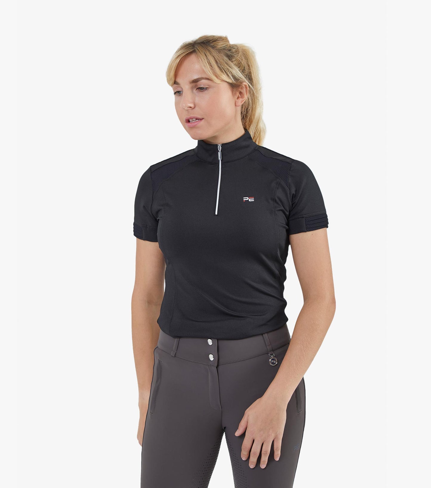Premier Equine Remisa Ladies Technical Short Sleeved Riding Top