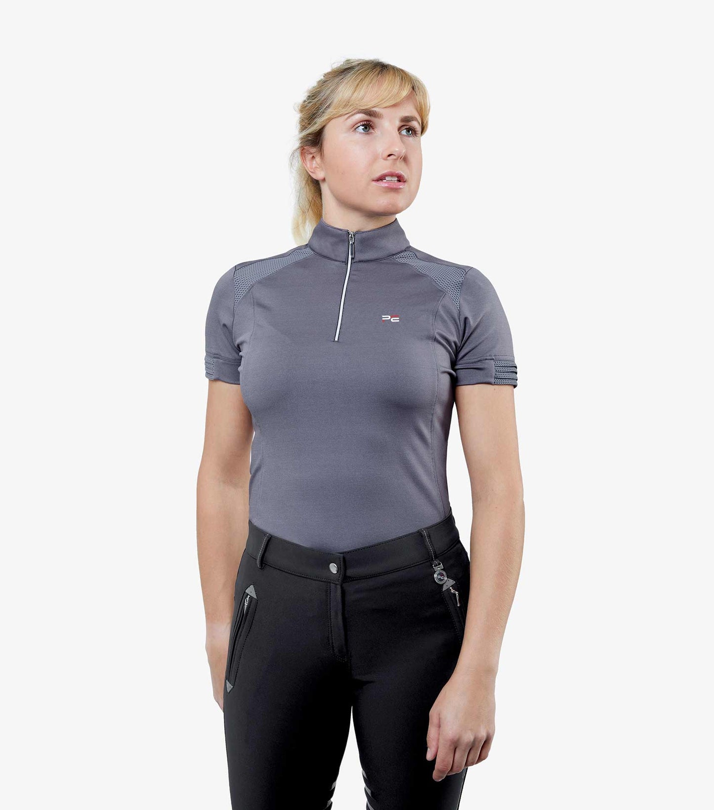 Premier Equine Remisa Ladies Technical Short Sleeved Riding Top