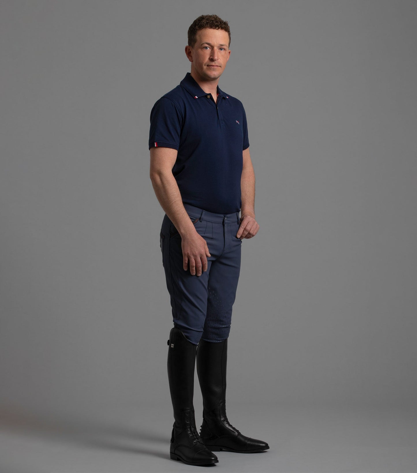 Premier Equine Respiro Men's Riding Polo Shirt