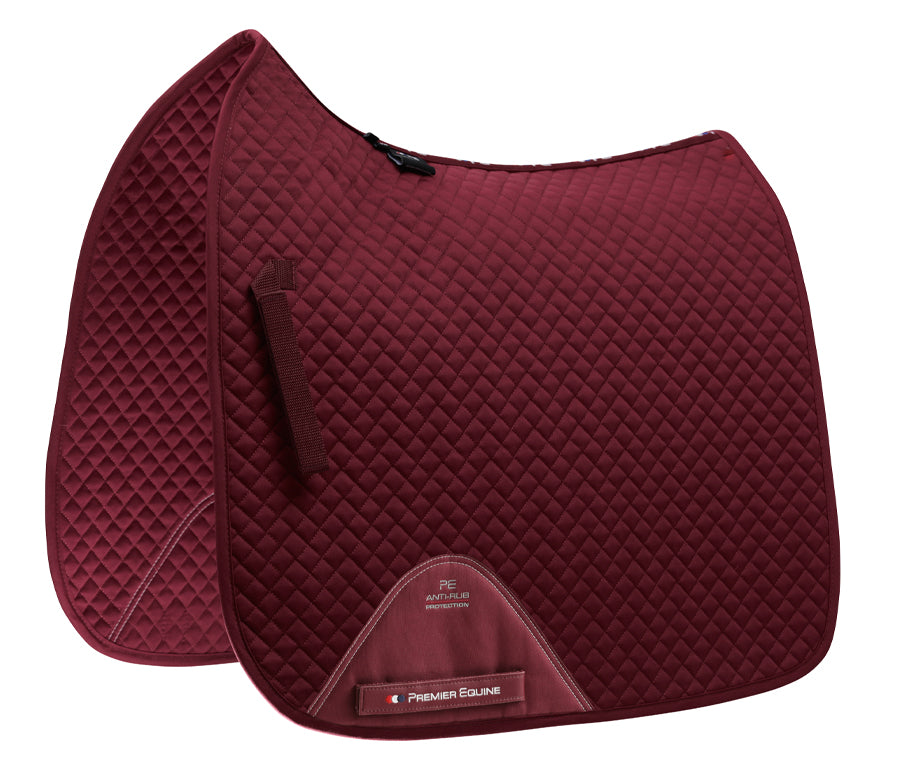 Premier Equine Cotton Saddle Pad - Dressage Square - Robyn's Tack Room