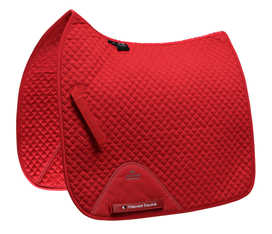 Premier Equine Cotton Saddle Pad - Dressage Square - Robyn's Tack Room