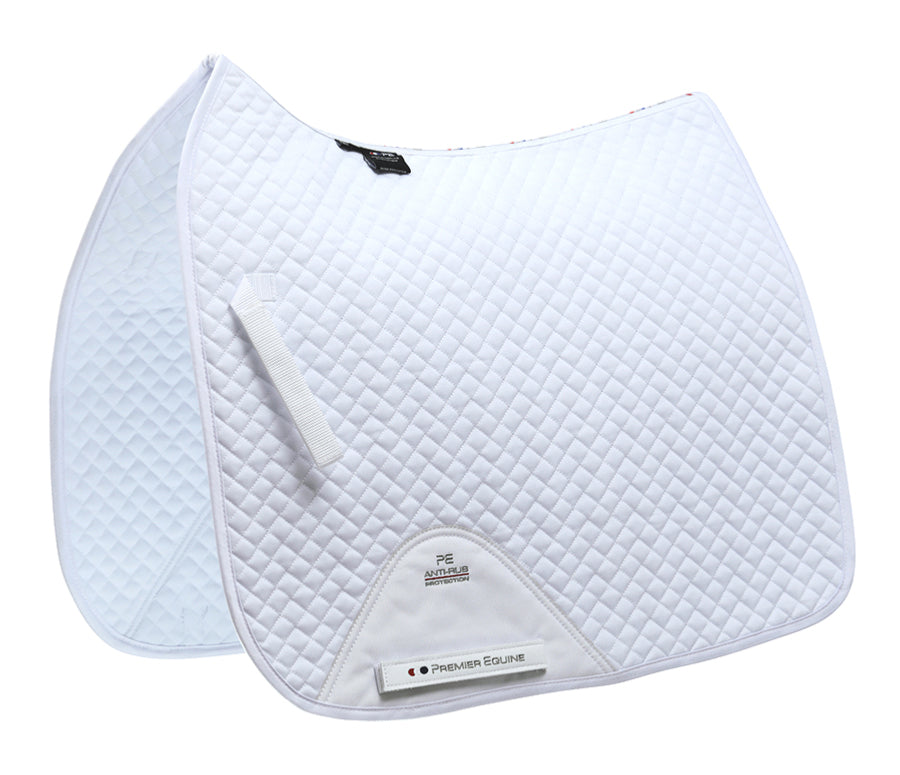 Premier Equine Cotton Saddle Pad - Dressage Square - Robyn's Tack Room