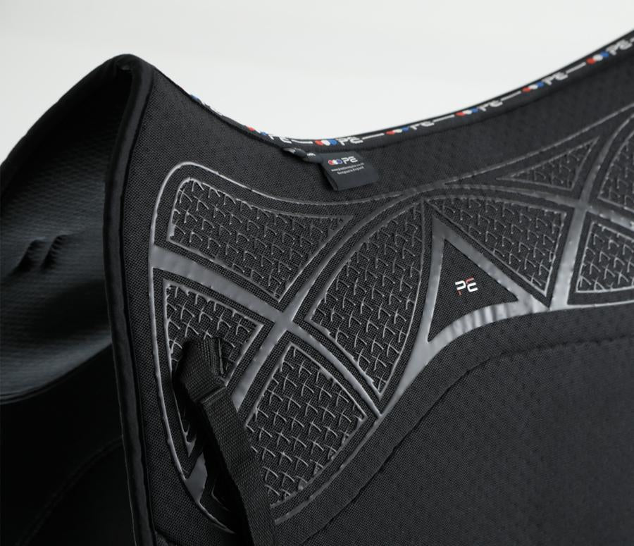 Premier Equine Close Contact Airtechnology Anti Slip Dressage Square saddle pad