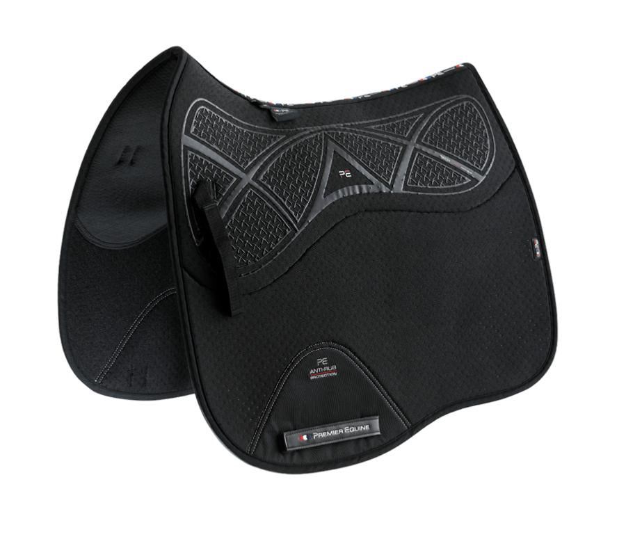 Premier Equine Close Contact Airtechnology Anti Slip Dressage Square saddle pad