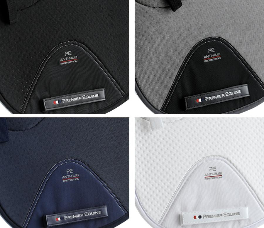 Premier Equine Close Contact Airtechnology Anti Slip Dressage Square saddle pad
